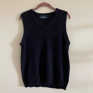 VINTAGE knight of round table black vest size medium